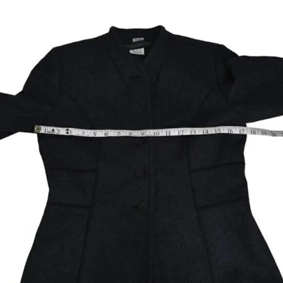 Harve Benard Wool Blend Jacket Blazer Gray Size 4 - Picture 8 of 9